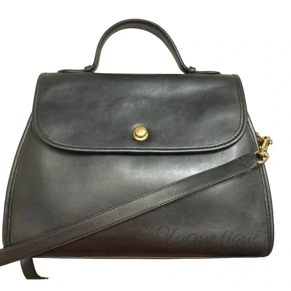 バッグ Vintage Coach Crosby Bag Black USA Rare Coach | Bags | Coach Vintage Black Leather Crosby Bag 995